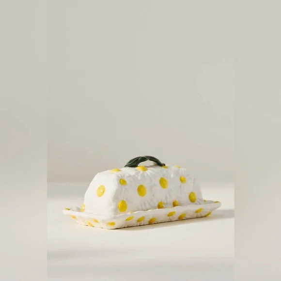 Anthropologie Foster Icon Stoneware Butter Dish - Picture 6 of 6